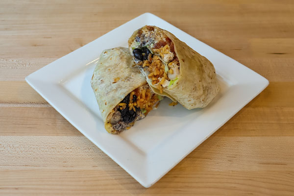 Chicken Bacon Burrito