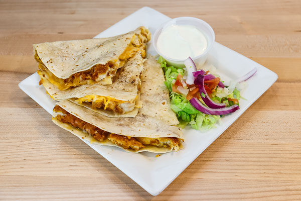 Crispy Chicken Quesadilla